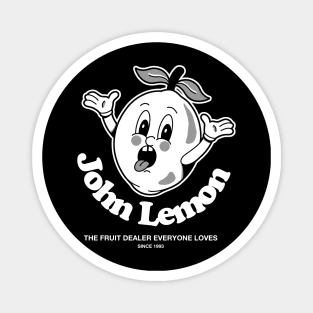 John Lemon Black And White Edition Artwork Magnet